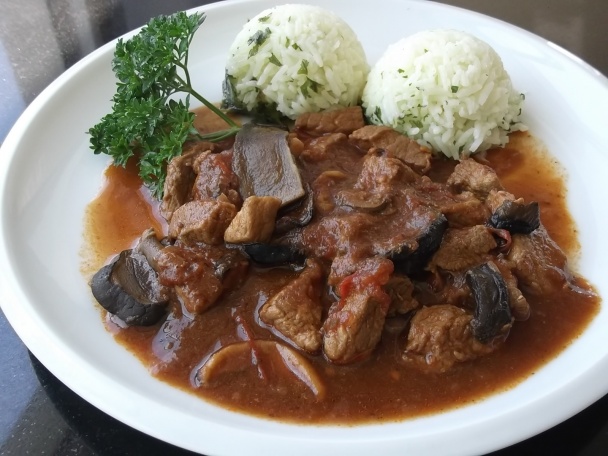 Bravčové dusené s hubami (fotorecept) - obrázok 11