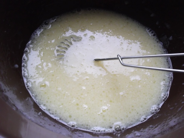 Obyčajný hroznový koláč s vločkami a škoricou - hrnčekový (fotorecept) - obrázok 1