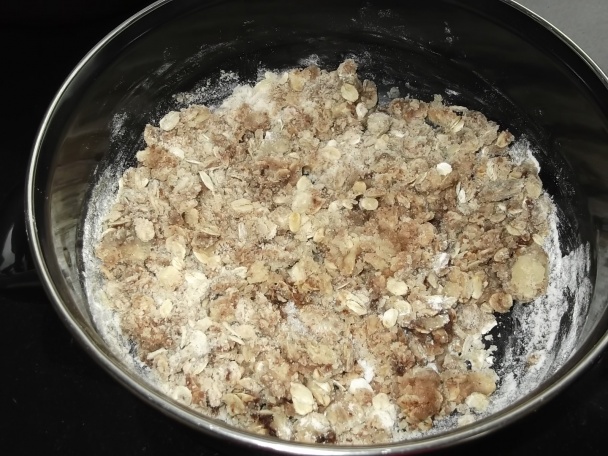 Obyčajný hroznový koláč s vločkami a škoricou - hrnčekový (fotorecept) - obrázok 4