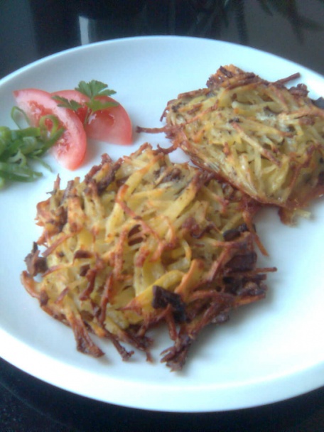 Zemiakové hniezda s hubami a balkánskym syrom - obrázok 6