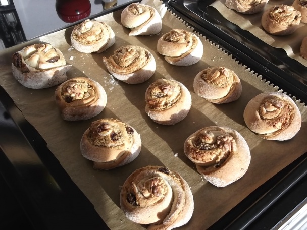 Orechovo orechové hniezda s orechom (fotorecept) - obrázok 4