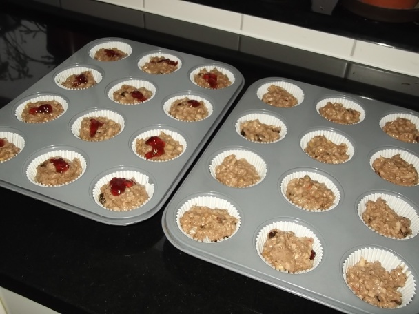 Jablkovo-škoricové muffiny hrnčekové (fotorecept) - obrázok 5