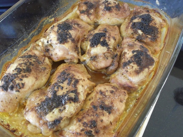 Pikantné pečené kuracie stehná s vínovo - cesnakovou redukciou (fotorecept) - obrázok 4