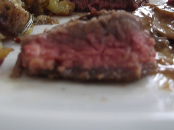 Steak so smotanovo-pečiarkovou redukciou (fotorecept) - obrázok 7