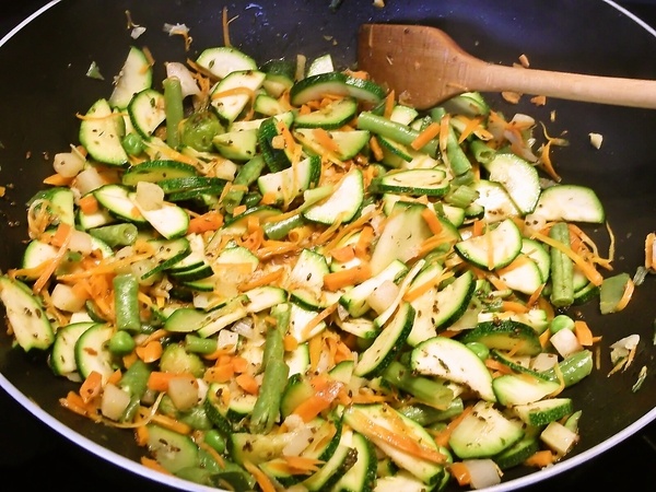 Cestoviny zapečené so zeleninou a syrom (fotorecept) - obrázok 1