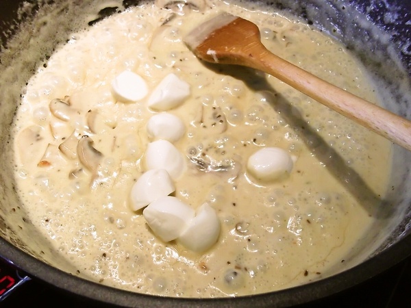 Špargľa s pečiarkovou omáčkou - obrázok 3