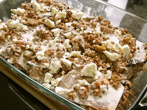 Zapečené palacinky s mäsom na spôsob lasagne (fotorecept) - obrázok 8