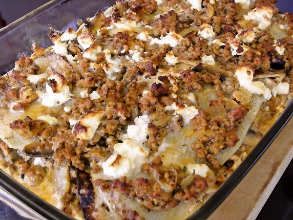 Zapečené palacinky s mäsom na spôsob lasagne (fotorecept) - obrázok 9