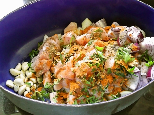 Kuracie prsia ako chobotnica - eintopf (fotorecept) - obrázok 1