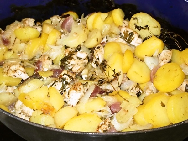 Kuracie prsia ako chobotnica - eintopf (fotorecept) - obrázok 4