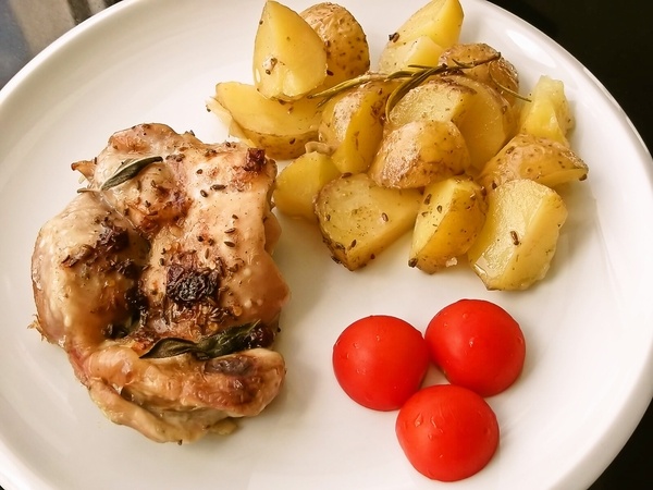 Kuracie stehná s bylinkami - eintopf (fotorecept) - obrázok 6
