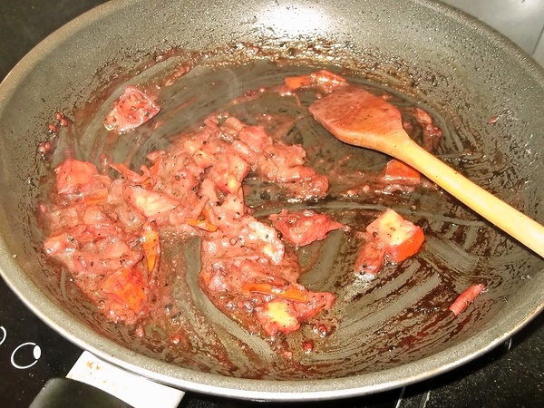 Steak v slaninovom opasku na zelenom korení (fotorecept) - obrázok 5