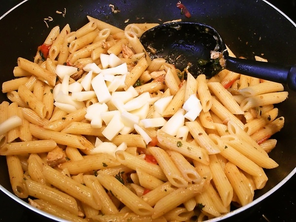 Penne s pečeným kuracím prsom (fotorecept) - obrázok 6
