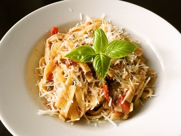 Tagliatelle so sardelami a kaparami (fotorecept) - obrázok 8