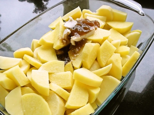 Špargľa zapečená s balkánskym syrom (fotorecept) - obrázok 1