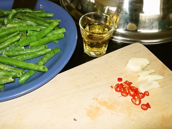 Hanger steak na flambovanej fazuľke (fotorecept) - obrázok 2