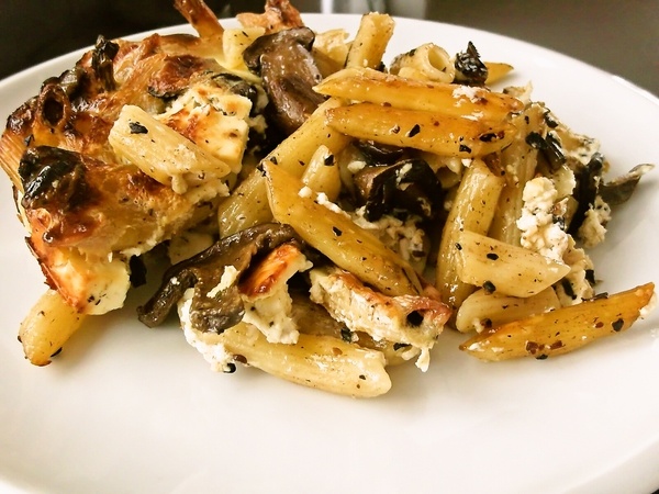 Zapečené cestoviny s hubami (fotorecept) - obrázok 4