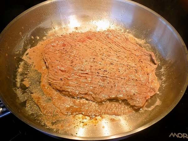 Flank steak s dijonskou omáčkou (fotorecept) - obrázok 2