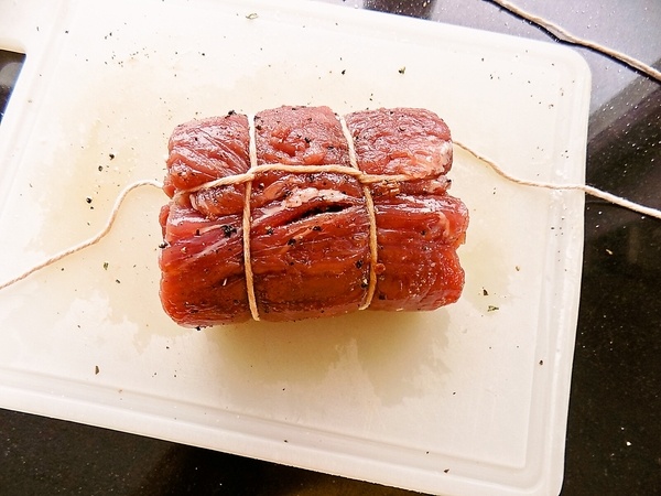 Plnená bravčová panenka s chuťou stredomoria (fotorecept) - obrázok 3