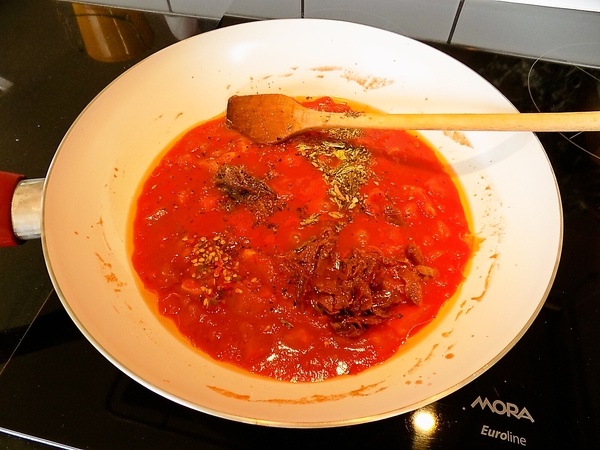 Cestoviny s medvedím cesnakom (fotorecept) - obrázok 1