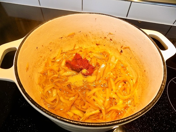 Hovädzia nožina na pive s medvedím cesnakom (fotorecept) - obrázok 3