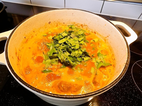 Hovädzia nožina na pive s medvedím cesnakom (fotorecept) - obrázok 6