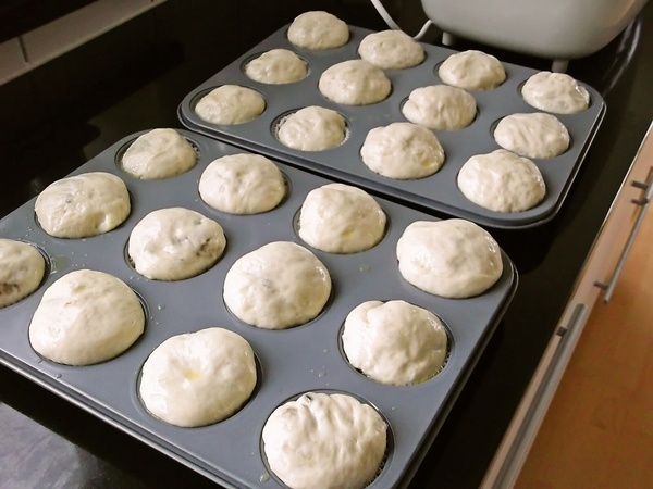 Kysnuté orechové buchtičky (fotorecept) - obrázok 3