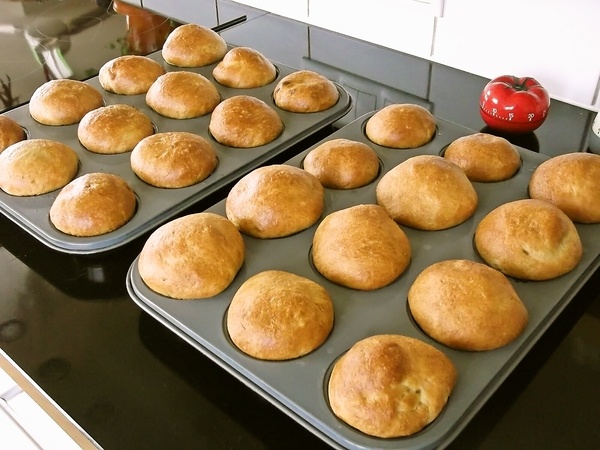 Kysnuté orechové buchtičky (fotorecept) - obrázok 4