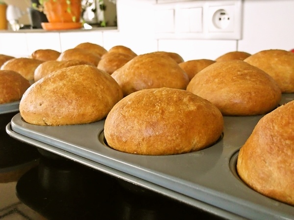 Kysnuté orechové buchtičky (fotorecept) - obrázok 5