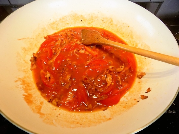 Cestoviny pacchero a la Amatriciana (fotorecept) - obrázok 5