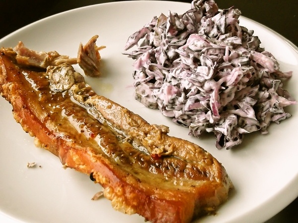 Šalát z červenej kapusty - obrázok 1