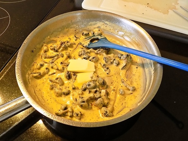 Bravčová panenka s omáčkou z podpňovky (fotorecept) - obrázok 6