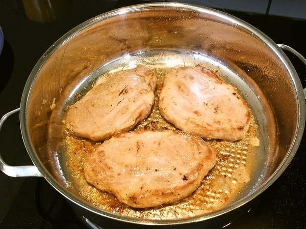 Krkovička na víne s hubami (fotorecept) - obrázok 1