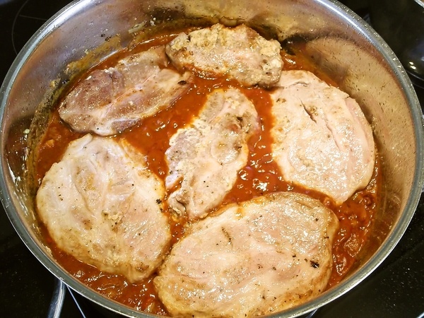 Krkovička na víne s hubami (fotorecept) - obrázok 4