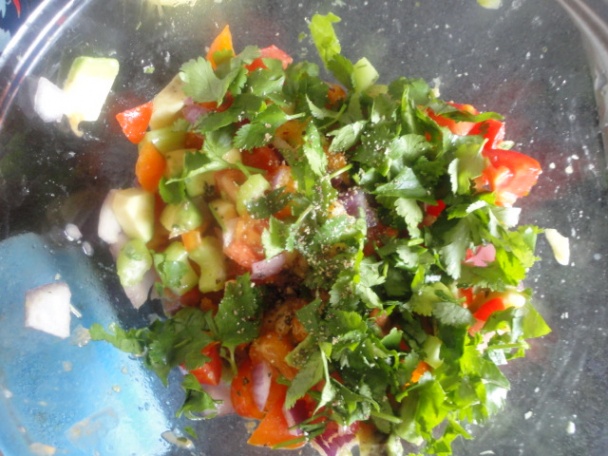 Avokádová salsa s grilovaným lososom (fotorecept) - obrázok 6