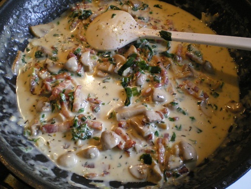 Fettuccine v smotanovej omáčke alebo široké rezance zo strojčeka (fotorecept) - obrázok 14