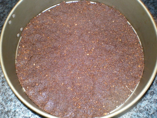 Cheesecake s bielou čokoládou a nektarinkami v sirupe (fotorecept) - obrázok 2