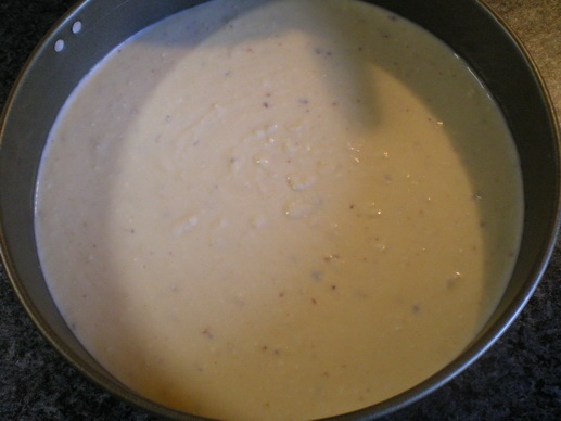 Cheesecake s bielou čokoládou a nektarinkami v sirupe (fotorecept) - obrázok 6