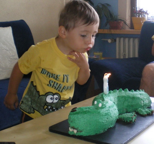 Torta Krokodíl (fotorecept) - obrázok 10