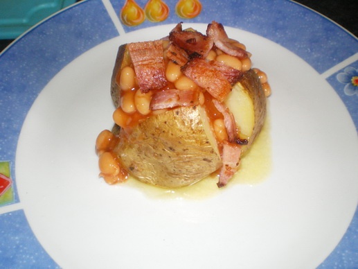 Pečené zemiaky -Jacket potatoes  (fotorecept) - obrázok 6