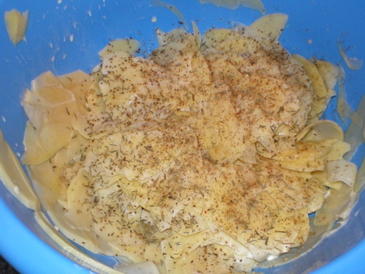 Mäsko marinované v káve, pave zemiaky s balsamico šampiňónmi (fotorecept) - obrázok 5