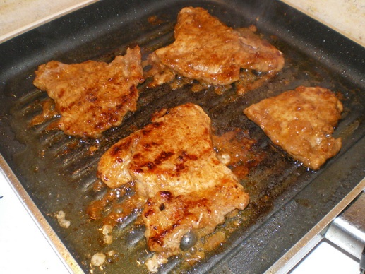 Mäsko marinované v káve, pave zemiaky s balsamico šampiňónmi (fotorecept) - obrázok 8