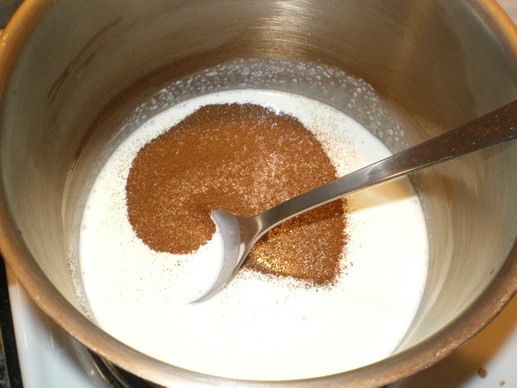 Marcipánové ravioly v kávovo-smotanovej poleve (fotorecept) - obrázok 1