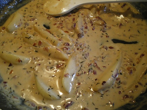 Bravčové v hruškovo-smotanovej omáčke (fotorecept) - obrázok 4