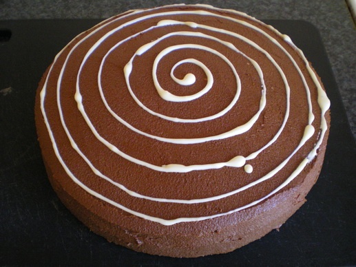 Gaštanovo-čokoládová torta (fotorecept) - obrázok 12