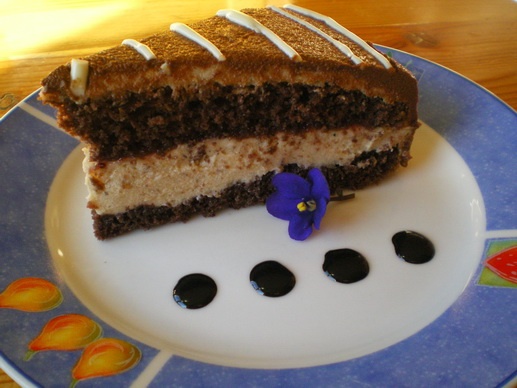 Gaštanovo-čokoládová torta (fotorecept) - obrázok 13