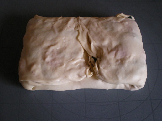 Vrstvený  burek so špenátom a fetou (fotorecept) - obrázok 8