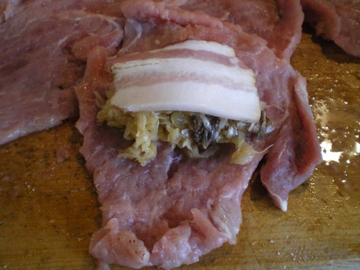 Bravčové závitky s plackami zo zemiakového cesta (fotorecept) - obrázok 2