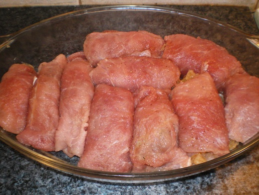 Bravčové závitky s plackami zo zemiakového cesta (fotorecept) - obrázok 3