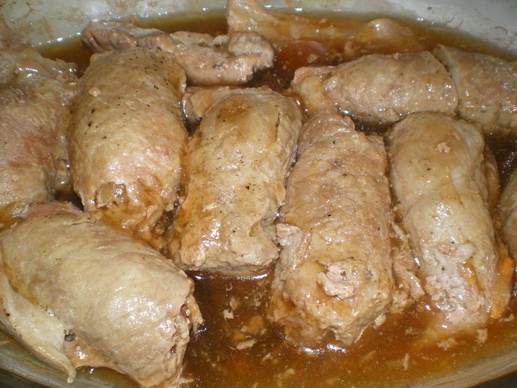 Bravčové závitky s plackami zo zemiakového cesta (fotorecept) - obrázok 7